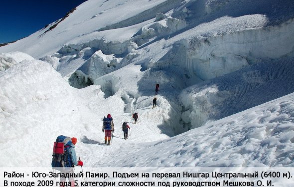 Секция горного туризма